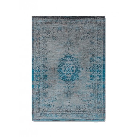 tappeto moderno Louis De Poortere Fading World Grey Turquoise 8255