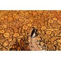 Tappeto Ghom Seta Persia 135x203 Nero Oro Marro