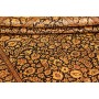 Tappeto Ghom Seta Persia 135x203 Nero Oro Marro