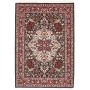 Tappeto Ilaam Persia 107x154 Rosso Bordeaux Ner