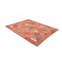 Tappeto Kilim Afghanistan 156x193 Rosso Terraco