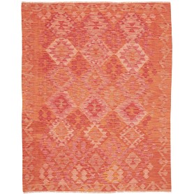 Tappeto Kilim Afghanistan 150x193 Arancione Ros