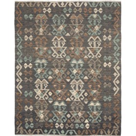 Tappeto Kilim Afghanistan 156x195 Antracite Azz