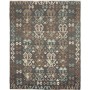Tappeto Kilim Afghanistan 156x195 Antracite Azz