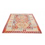 Tappeto Kilim Afghanistan 147x194 Rosso Terraco