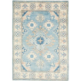 Tappeto Originale Kazak Afghanistan 63x90 Azzur