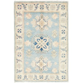 Tappeto Originale Kazak Afghanistan 59x85 Azzur