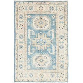 Tappeto Originale Kazak Afghanistan 60x90 Blu C