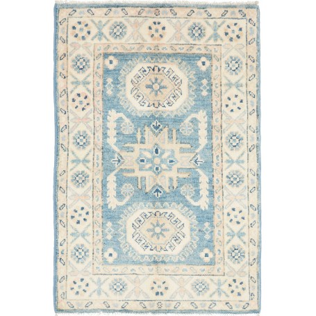 Tappeto Originale Kazak Afghanistan 60x90 Blu C