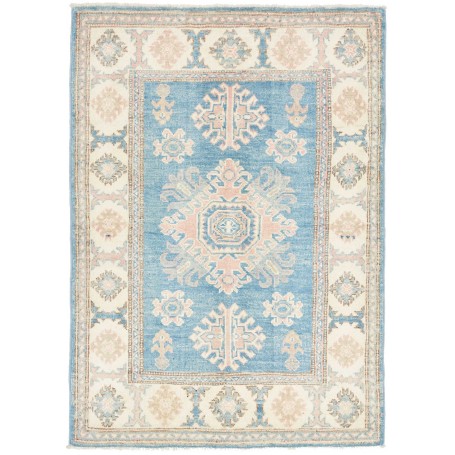 Tappeto Originale Kazak Afghanistan 84x120 Blu