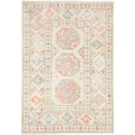 Tappeto Originale Kazak Afghanistan 84x119 Crem