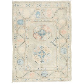Tappeto Originale Kazak Afghanistan 63x88 Grigi
