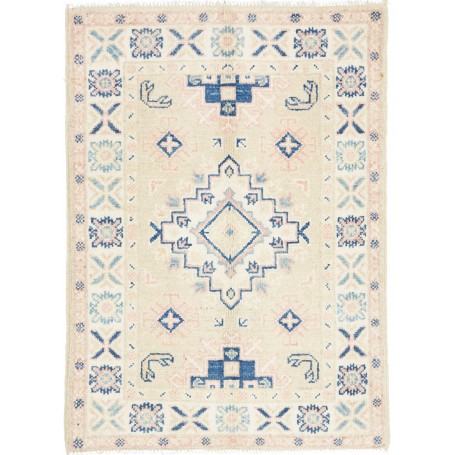 Tappeto Originale Kazak Afghanistan 66x88 Beige