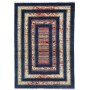 Tappeto Siva Pakistan 169x240 Blu Marino Beige