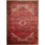 Tappeto Gorawan Persia Geometrico Rosso Blu 250x347 Cm