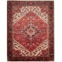 Tappeto Gorawan Persia Medaglione Rosso Crema 257x330 Cm