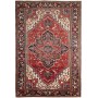 Tappeto Gorawan Persia Medaglione Rosso Blu 205x302 Cm