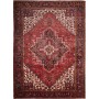 Tappeto Gorawan Persia Geometrico Rosso Blu Scuro 246x338 Cm