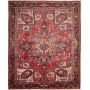 Tappeto Gorawan Persia Geometrico Rosso Blu 277x342 Cm