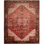 Tappeto Gorawan Persia Medaglione Rosso Crema 290x358 Cm