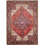 Tappeto Gorawan Persia Geometrico Rosso Blu 207x290 Cm
