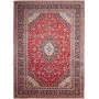 Tappeto Ardakan Persia Medaglione Rosso Blu 246x347 Cm