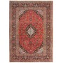 Tappeto Ardakan Persia Medaglione Rosso Mattone Blu 202x295