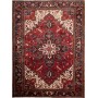 Tappeto Gorawan Persia Medaglione Rosso Blu 223x297 Cm