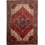 Tappeto Gorawan Persia Geometrico Rosso Blu 208x303 Cm