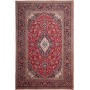Tappeto Ardakan Persia Medaglione Rosso Blu 202x313 Cm