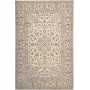 Tappeto Kashan Persia Medaglione Crema Blu 194x300 Cm
