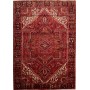 Tappeto Gorawan Persia Geometrico Rosso Crema 246x355 Cm