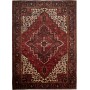 Tappeto Gorawan Persia Medaglione Rosso Crema 244x340 Cm
