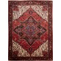 Tappeto Gorawan Persia Geometrico Rosso Nero 250x340 Cm