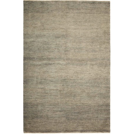Tappeto Shayan Pakistan Tinta Unita Grigio Beige Salvia 198x