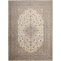 Tappeto Kashan Persia Medaglione Crema Rosa Antico 248x340 C