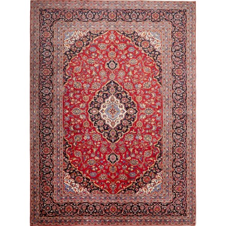 Tappeto Ardakan Persia Medaglione Rosso Blu 250x342 Cm