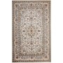 Tappeto Kashan Persia Medaglione Crema Blu 193x306 Cm