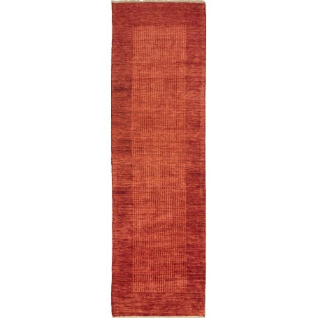 Tappeto Shayan Pakistan Astratto Terracotta Arancio 73x254 C