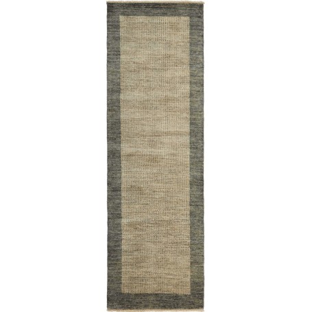 Tappeto Shayan Pakistan Astratto Beige Grigio Scuro 77x191 C