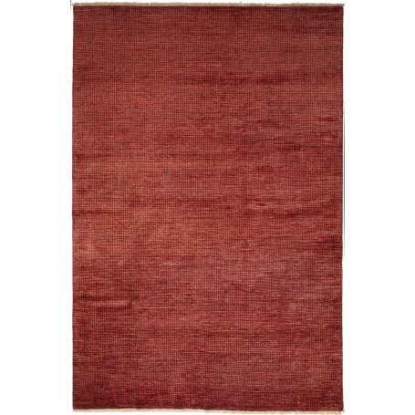 Tappeto Shayan Pakistan Astratto Terracotta Bruciata 153x211