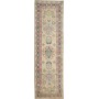 Tappeto Kazak Afghanistan Astratto Beige Blu 85x280 Cm