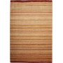 Tappeto Royal Gabbeh Pakistan A Righe Beige Ocra 198x296 Cm