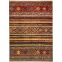 Tappeto Samarkand Pakistan Astratto Rosso Blu 211x289 cm