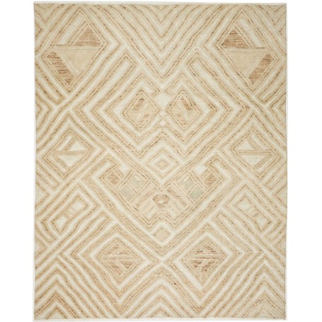 Tappeto Berbero Persia Geometrico Crema Beige 239x3