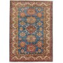 Tappeto Kazak Fine Pakistan Astratto Blu Rosso 170x240 Cm