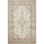 Tappeto Kashan Persia Medaglione Avorio Blu 200x301 Cm