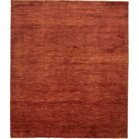Tappeto Shayan Pakistan Tinta Unita Terracotta Intenso 256x2