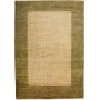 Tappeto Shayan Pakistan Geometrico Beige Verde Oliva 168x235