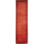 Tappeto Shayan Pakistan Tinta Unita Rosso Mattone 79x295 Cm